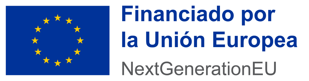 Logotipo Financiado por la Unión Europea NextGenerationEU