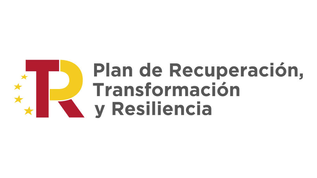 Logotipo Plan de Recuperación, Transformación y Resiliencia